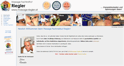 Desktop Screenshot of massage-riegler.at